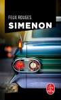 Georges Simenon: Feux rouges, Buch