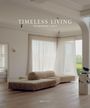 "TIMELESS LIVING: YEARBOOK 2027, BETA-PLUS" ist auf einer eleganten, modernen Wohnzimmeransicht.