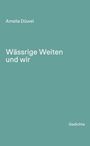 Amelia Düwel, Wässrige Weiten und wir, Gedichte. Schlichtes Design in einem sanften Türkis.