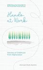 „2026 Doxumentale Berlin Non-Fiction Book Award Nominee. Hands at Work. Stitches of Childhood from Afghanistan.“ Illustration mit Zypressen.