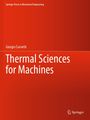 Giorgio Cornetti: Thermal Sciences for Machines, Buch