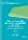 : Ethics and Accountable Governance in Africa's Public Sector, Volume I, Buch