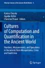 : Cultures of Computation and Quantification in the Ancient World, Buch
