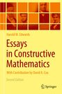 Harold M. Edwards: Essays in Constructive Mathematics, Buch