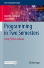 Aaron Kans: Programming in Two Semesters, Buch