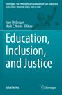 : Education, Inclusion, and Justice, Buch