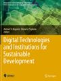 : Digital Technologies and Institutions for Sustainable Development, Buch