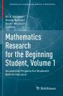 : Mathematics Research for the Beginning Student, Volume 1, Buch