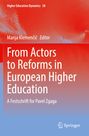 : From Actors to Reforms in European Higher Education, Buch