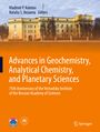 : Advances in Geochemistry, Analytical Chemistry, and Planetary Sciences, Buch