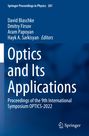 : Optics and Its Applications, Buch
