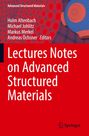 : Lectures Notes on Advanced Structured Materials, Buch