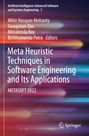 : Meta Heuristic Techniques in Software Engineering and Its Applications, Buch