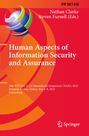 : Human Aspects of Information Security and Assurance, Buch