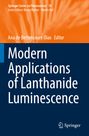 : Modern Applications of Lanthanide Luminescence, Buch