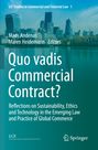 : Quo vadis Commercial Contract?, Buch