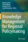 : Knowledge Management for Regional Policymaking, Buch