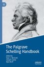 "The Palgrave Schelling Handbook" und "Edited by Sean J. McGrath, Joseph Carew, Kyla Bruff". Illustration eines Mannes im Profil.