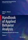 : Handbook of Applied Behavior Analysis, Buch,Buch