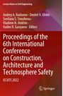 : Proceedings of the 6th International Conference on Construction, Architecture and Technosphere Safety, Buch