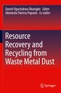 : Resource Recovery and Recycling from Waste Metal Dust, Buch