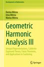 Dorina Mitrea: Geometric Harmonic Analysis III, Buch