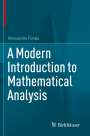 Alessandro Fonda: A Modern Introduction to Mathematical Analysis, Buch