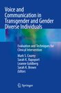 : Voice and Communication in Transgender and Gender Diverse Individuals, Buch