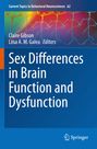: Sex Differences in Brain Function and Dysfunction, Buch