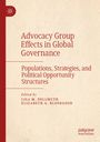 : Advocacy Group Effects in Global Governance, Buch