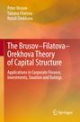 Peter Brusov: The Brusov¿Filatova¿Orekhova Theory of Capital Structure, Buch