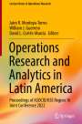 : Operations Research and Analytics in Latin America, Buch