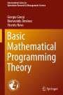 Giorgio Giorgi: Basic Mathematical Programming Theory, Buch