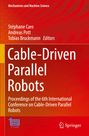 : Cable-Driven Parallel Robots, Buch