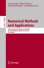 : Numerical Methods and Applications, Buch