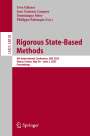 : Rigorous State-Based Methods, Buch