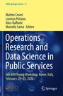 : Operations Research and Data Science in Public Services, Buch