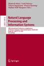 : Natural Language Processing and Information Systems, Buch