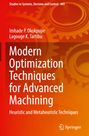 Lagouge K. Tartibu: Modern Optimization Techniques for Advanced Machining, Buch