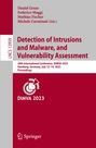 : Detection of Intrusions and Malware, and Vulnerability Assessment, Buch