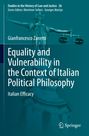 Gianfrancesco Zanetti: Equality and Vulnerability in the Context of Italian Political Philosophy, Buch