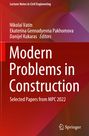 : Modern Problems in Construction, Buch