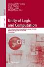 : Unity of Logic and Computation, Buch