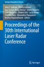 : Proceedings of the 30th International Laser Radar Conference, Buch