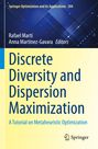 : Discrete Diversity and Dispersion Maximization, Buch