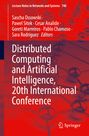 : Distributed Computing and Artificial Intelligence, 20th International Conference, Buch