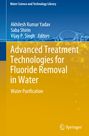 : Advanced Treatment Technologies for Fluoride Removal in Water, Buch