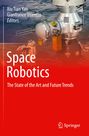 „Space Robotics: The State of the Art and Future Trends“ von Xiu Tian Yan und Gianfranco Visentin. Illustration eines Satelliten.