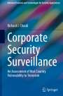 Richard J. Chasdi: Corporate Security Surveillance, Buch