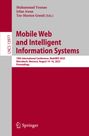 : Mobile Web and Intelligent Information Systems, Buch